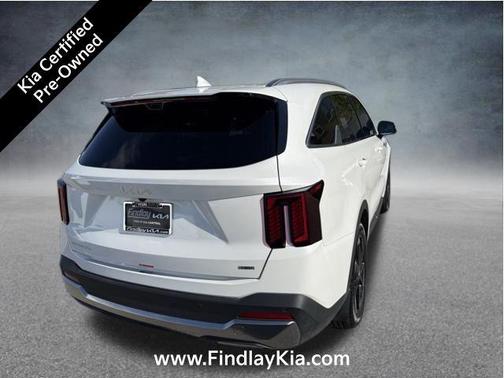 Snow White Pearl 2025 Kia Sorento Hybrid SX Prestige