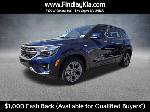 Dark Ocean Blue 2026 Kia Seltos LX