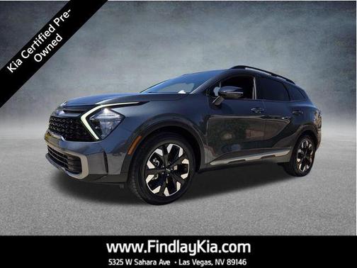 Gravity Gray 2023 Kia Sportage Plug-In Hybrid X-Line