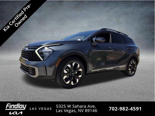 Gravity Gray 2023 Kia Sportage Plug-In Hybrid X-Line