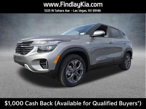 Steel Gray 2026 Kia Seltos LX