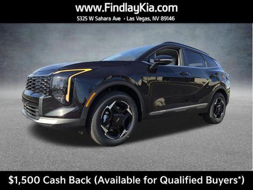 Fusion Black 2026 Kia Sportage Hybrid EX