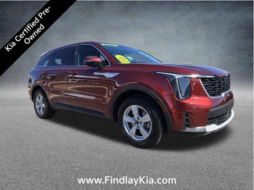Dawning Red 2024 Kia Sorento LX