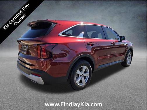 Dawning Red 2024 Kia Sorento LX