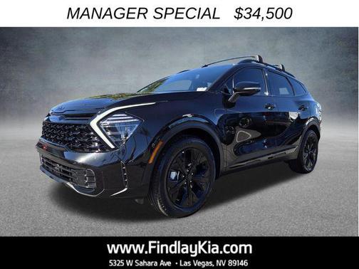 Fusion Black 2025 Kia Sportage Plug-In Hybrid X-Line
