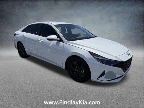 Quartz White 2021 Hyundai ELANTRA SEL