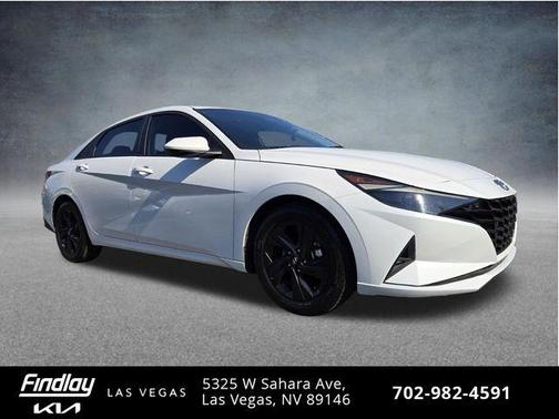 Quartz White 2021 Hyundai ELANTRA SEL