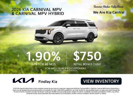 Deep Chroma Blue 2026 Kia Carnival Hybrid EX