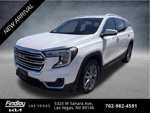 White Frost Tricoat 2022 GMC Terrain SLT