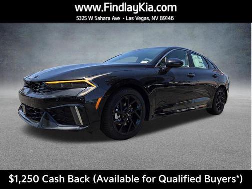 Aurora Black Pearl 2026 Kia K5 GT-Line AWD