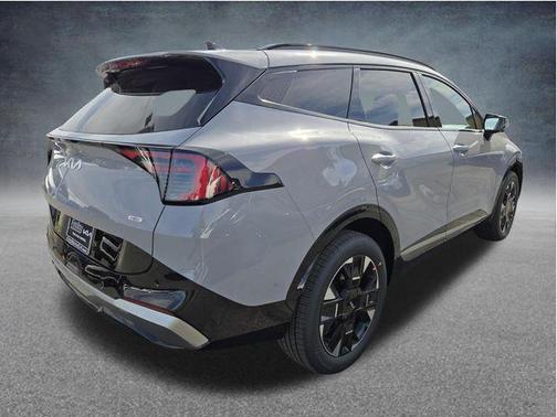 Wolf Gray 2026 Kia Sportage Hybrid SX-Prestige