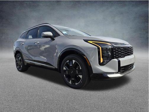 Wolf Gray 2026 Kia Sportage Hybrid SX-Prestige