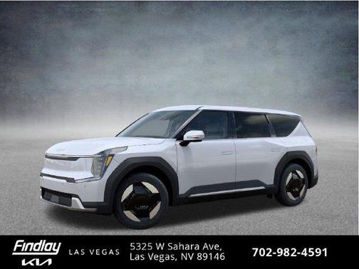 Glacial White Pearl 2026 Kia EV9 Light Short Range