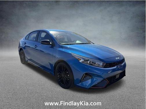 Sporty Blue 2023 Kia Forte GT-Line