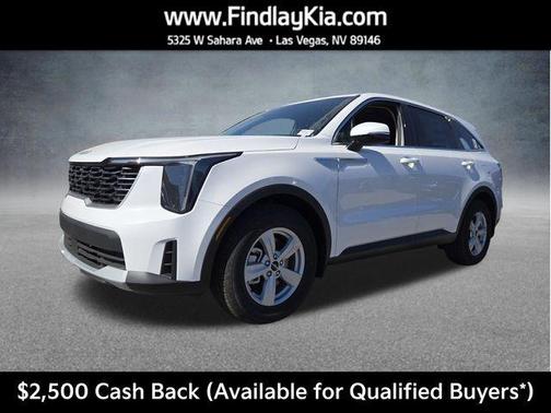 Glacial White Pearl 2026 Kia Sorento LX