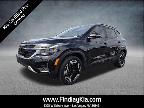 Fusion Black 2024 Kia Seltos SX Turbo