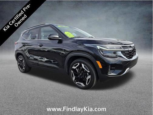 Fusion Black 2024 Kia Seltos SX Turbo