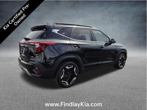 Fusion Black 2024 Kia Seltos SX Turbo