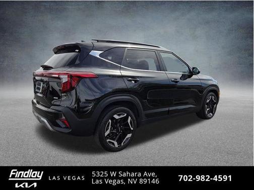 Fusion Black 2024 Kia Seltos SX Turbo