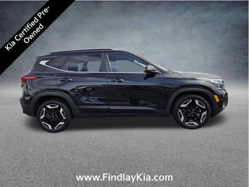 Fusion Black 2024 Kia Seltos SX Turbo