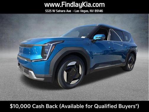 Ocean Blue 2026 Kia EV9 Wind