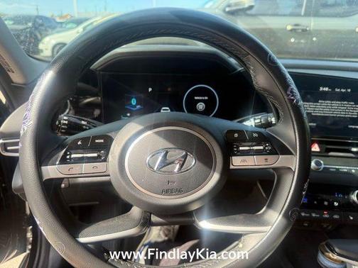 Onyx Black 2023 Hyundai ELANTRA SEL