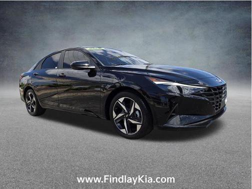 Onyx Black 2023 Hyundai ELANTRA SEL