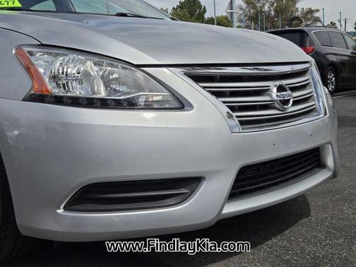 Brilliant Silver 2014 Nissan Sentra S