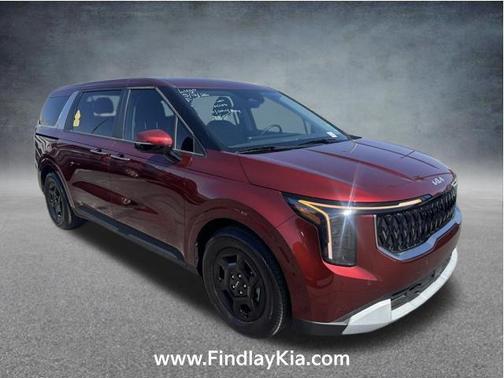 Flare Red 2025 Kia Carnival LXS