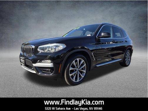 Jet Black 2018 BMW X3 xDrive30i