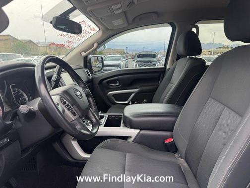 Glacier White 2017 Nissan Titan SV