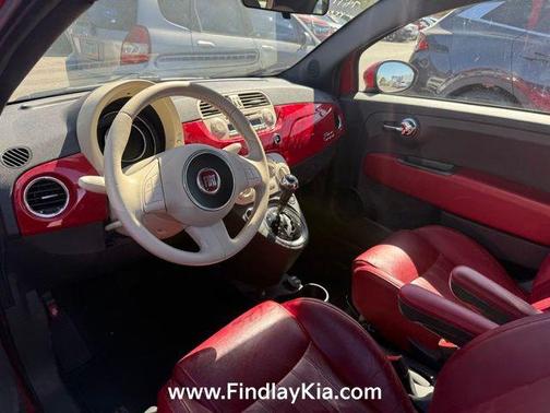 Rosso (Red) 2015 FIAT 500 Sport
