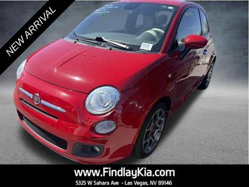 Rosso (Red) 2015 FIAT 500 Sport