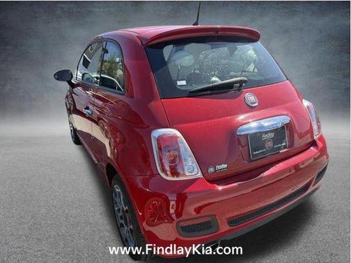 Rosso (Red) 2015 FIAT 500 Sport