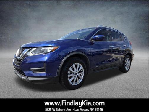 Caspian Blue 2018 Nissan Rogue SV