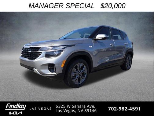 Steel Gray 2024 Kia Seltos LX