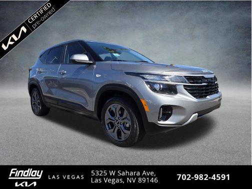 Steel Gray 2024 Kia Seltos LX