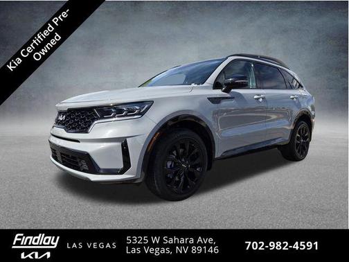 Wolf Gray 2022 Kia Sorento SX