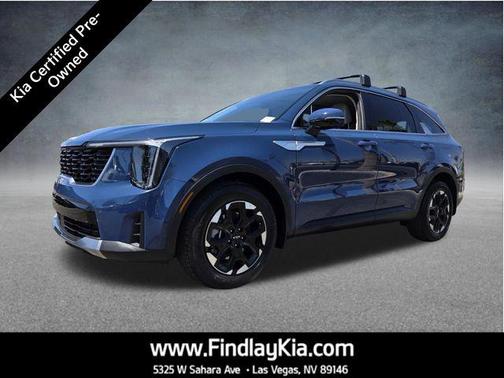 Midnight Lake Blue 2025 Kia Sorento S