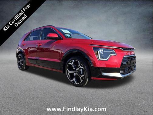 Runway Red 2025 Kia Niro Touring
