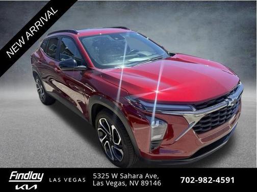 Crimson Metallic 2025 Chevrolet Trax FWD 2RS