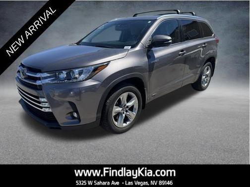 Predawn Gray Mica 2019 Toyota Highlander Hybrid Limited