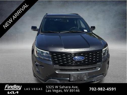 Magnetic 2018 Ford Explorer Sport
