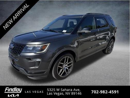 Magnetic 2018 Ford Explorer Sport