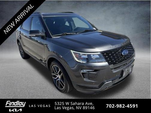 Magnetic 2018 Ford Explorer Sport