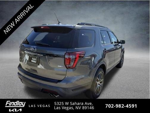 Magnetic 2018 Ford Explorer Sport