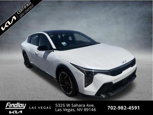 Snow White Pearl 2025 Kia K4 GT-Line