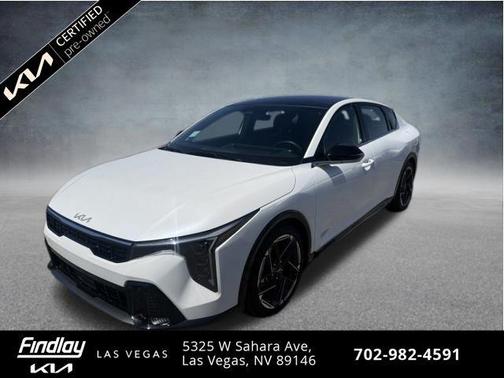 Snow White Pearl 2025 Kia K4 GT-Line