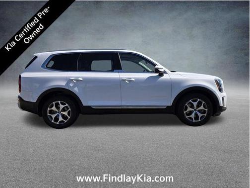 Glacial White Pearl 2022 Kia Telluride EX