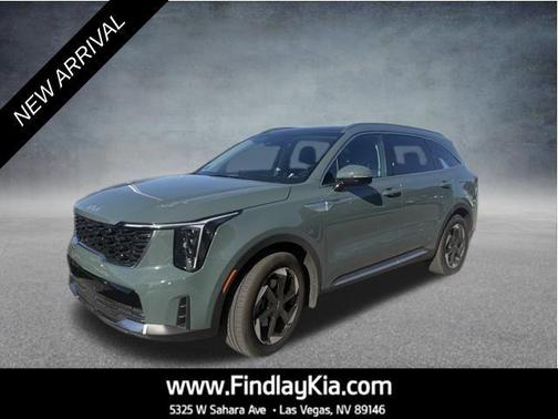Cityscape Green 2025 Kia Sorento Plug-In Hybrid EX
